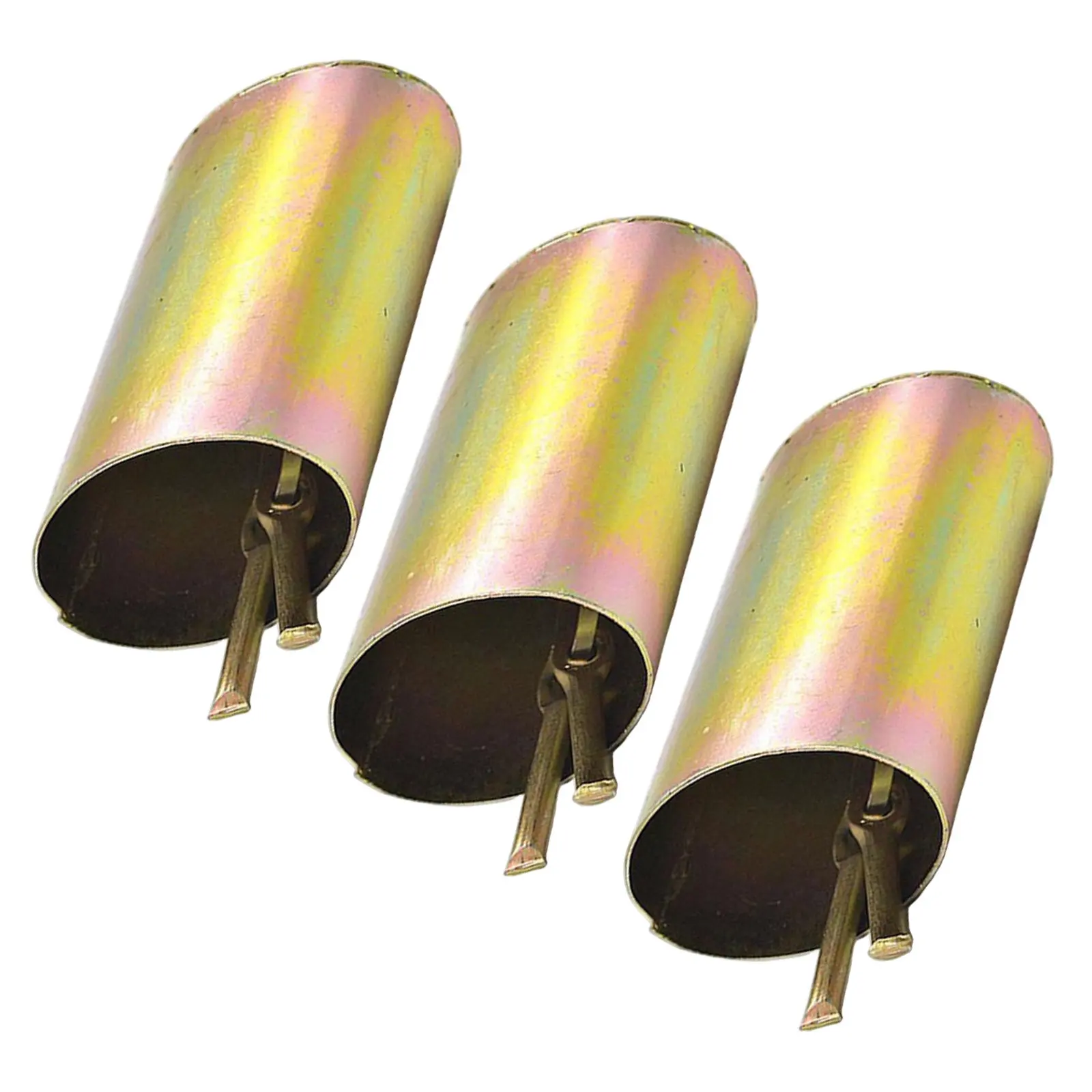 

3pcs Livestock Bell For Cattle Durable Iron Anti-Rust Loud Farm Animal Bells Hanging Cowbells For Goats Horses Sheep Anti-Lost