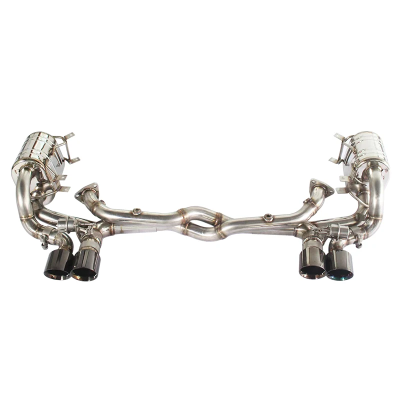 

JTLD 304 Stainless Steel Exhaust Muffler Valvetronic Exhaust For Porsche Carrera Turbo 2005-2008 911 997.1 3.6L 3.8