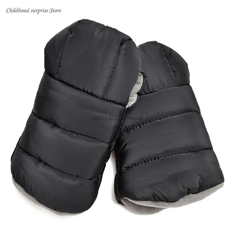 Guantes cálidos para cochecito invierno, calentadores impermeables, anticongelantes, para clima frío, para niños, cochecito