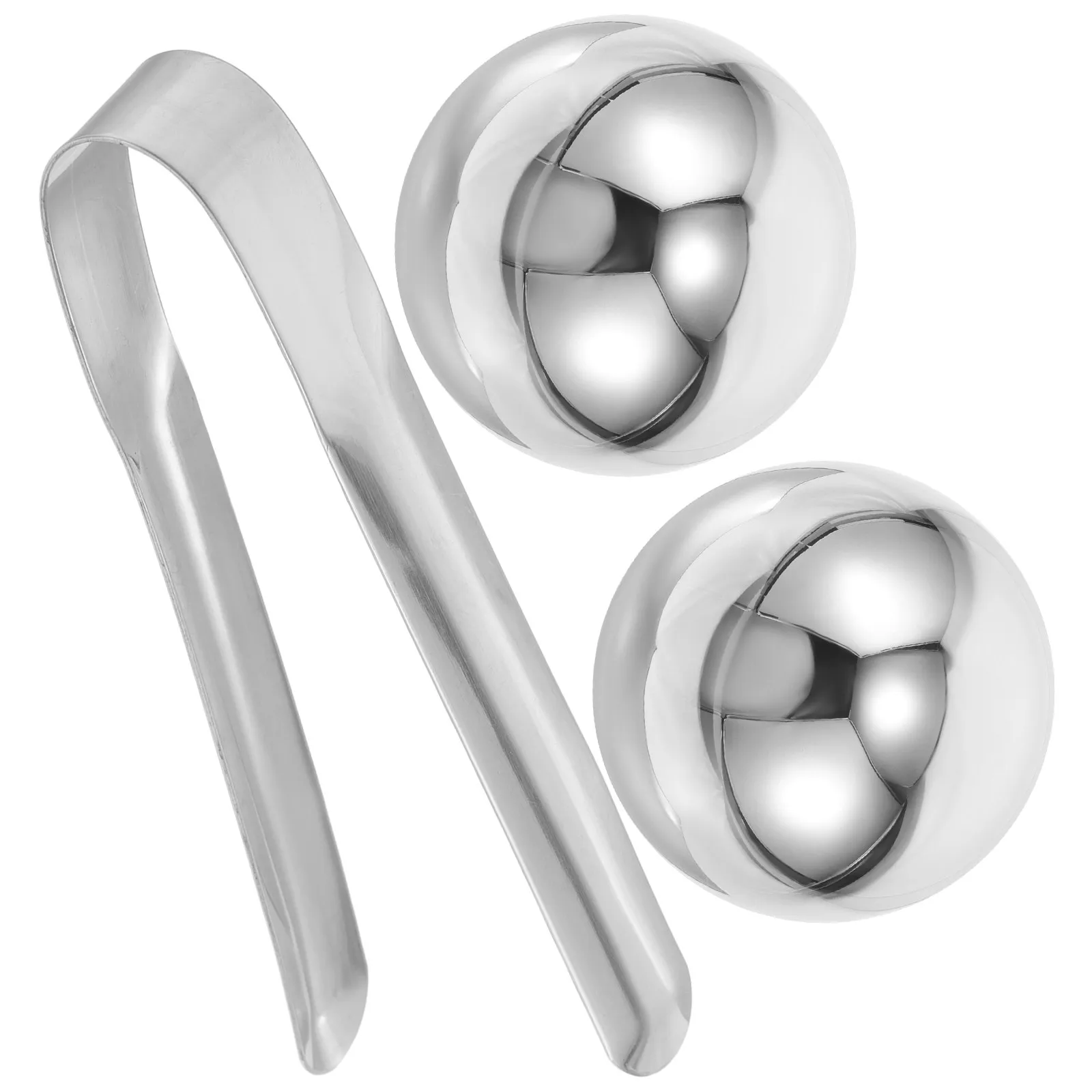 1Set Stainless Steel Cooling Balls Reusable Non-Melting Metal Balls for Beverage Chilling Coffee Tea Wine Stones - view 4