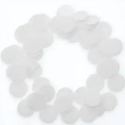 

50pcs Perfume Diffuser Pads Essential Oil Scent Discs Cotton Refills Car Pendant White 220mm Aromatherapy Fragrance Evaporate