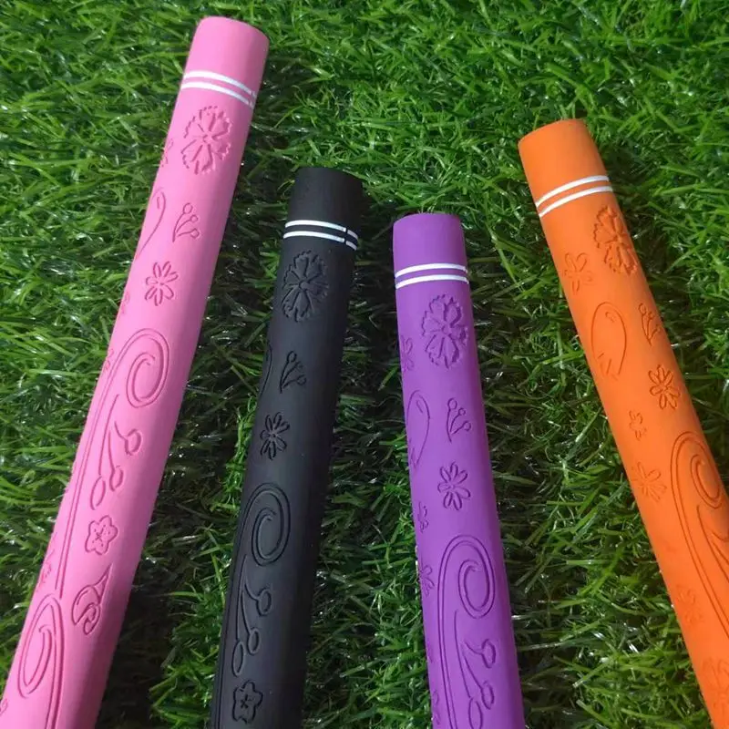 High Quality Fishing Rod Grips Natural Rubber Standard Golf Club Grips Ladies 4 Colours