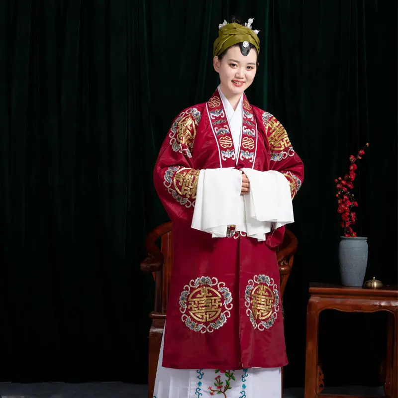 Chinese Style Wife Ancient Costume Opera Cosplay Clothes Peking Opera And Yue Opera Stage Performance Dress