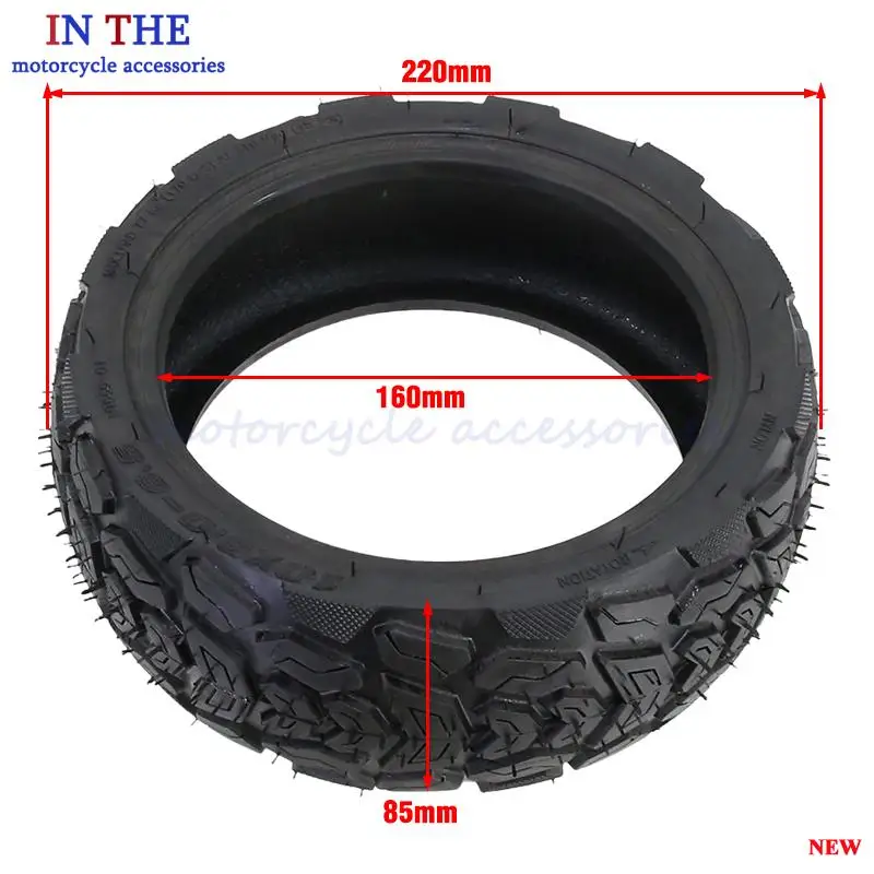10x3.0-6.5 Off road Pattern Vacuum Tire Electric Scooter 10 inch Explosion proof Thick Wear resistant Tire