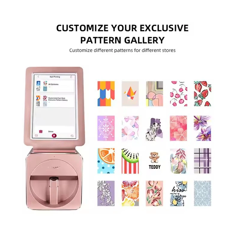 

Automatic Nail Art Painting Machine O2NAILS Original Intergrated Nail Printer