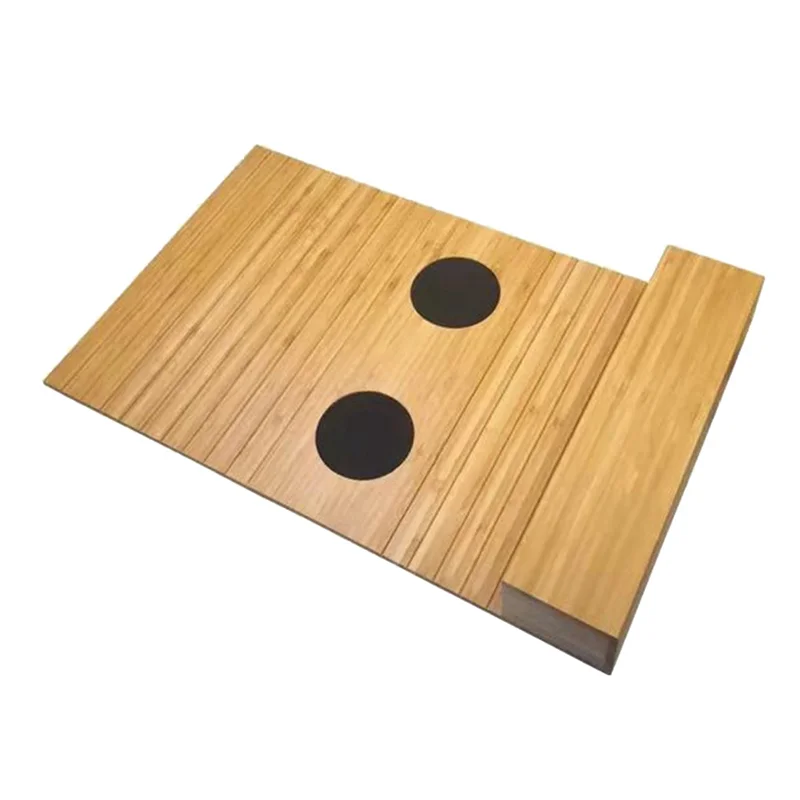 ABRB-โซฟาถ้วยผู้ถือไม้มัลติฟังก์ชั่ทีวีรีโมทคอนโทรลเฟอร์นิเจอร์กระเป๋า Multi พับโซฟาถาด