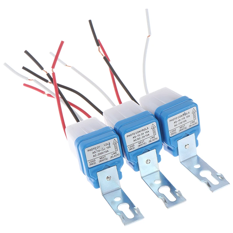 1pcs AC 24v 110v 220v Auto Street Light Switch Night On Day Off Sensor Switches Home Accessories
