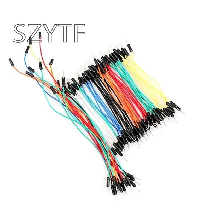 65PCS Male to Male Solderless Breadboard Jumper Cable Wires