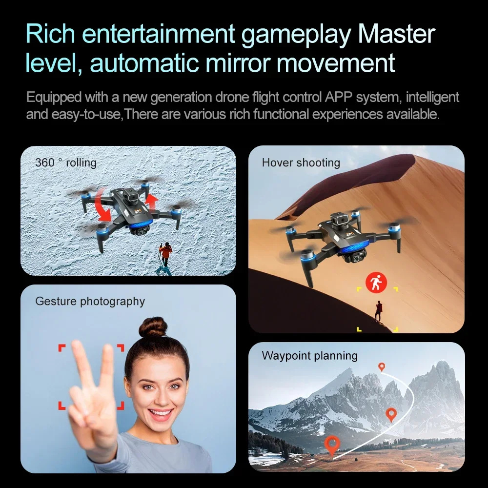 Xiaomi Mijia M6 Drone 8K Professional HD Camera Drone 5G WIFI FPV Video 4k UAV With Screen Remote Control RC Quadcopter Drone