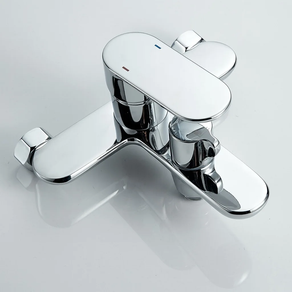 

59 Brass Bathtub Faucet Set Anti-Explosion 3-Handle Shower System | Handheld Spray for Bathroom, Hotel & Apartment
