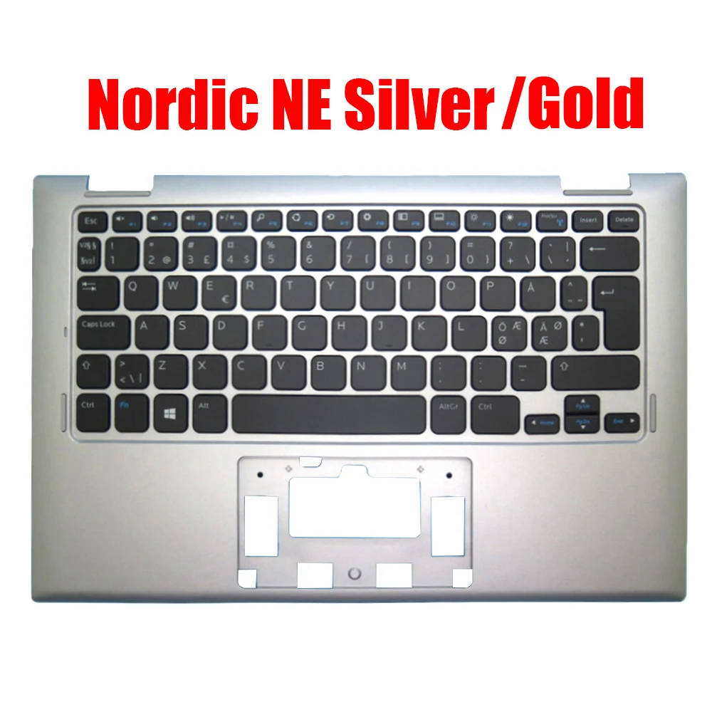 

NE Nordic Silver/Gold Laptop Palmrest For DELL For Inspiron 11 3147 3148 04XV1T 4XV1T 0738D0 738D0 V144725AK1