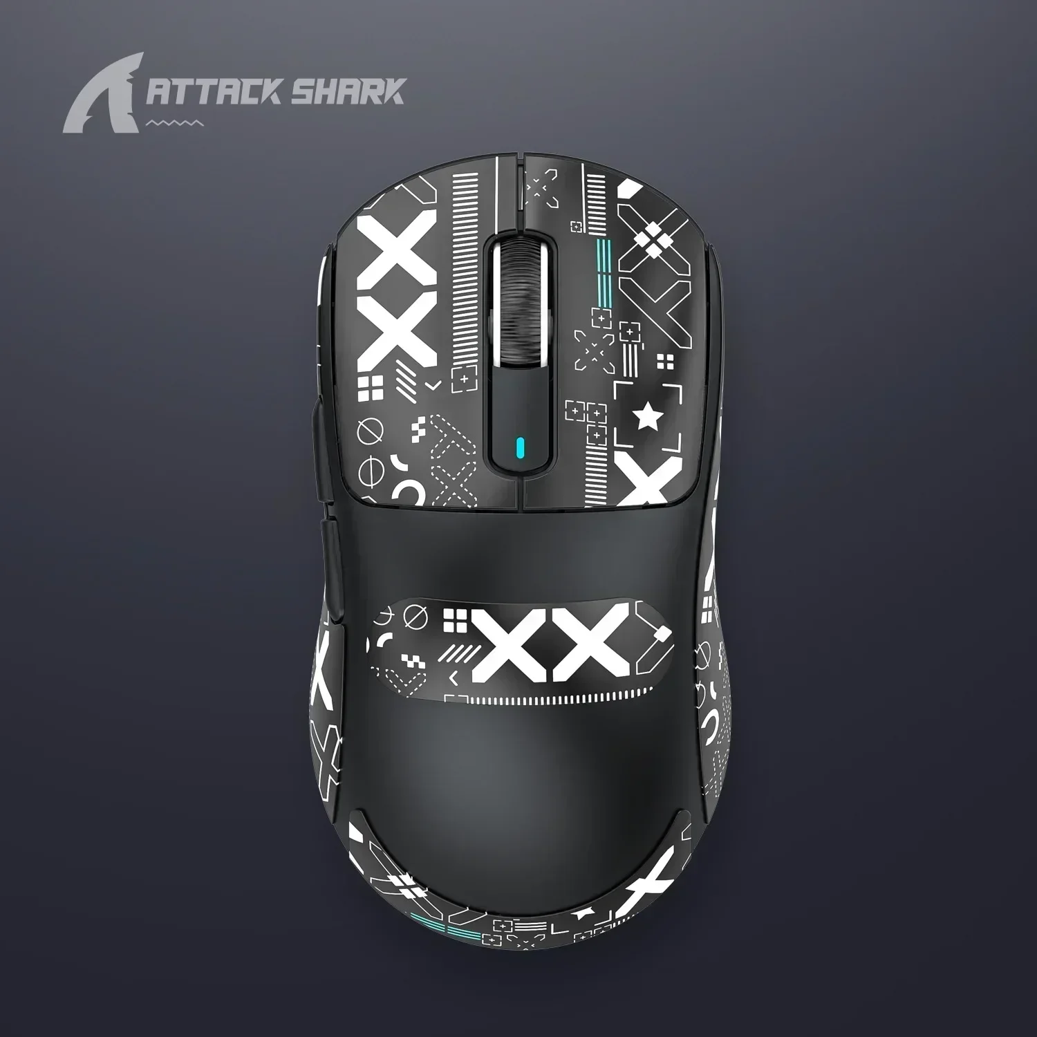 Attack shark x3pro/x3/r1 com fio 8khz mouse bluetooth pixart paw3395 tri modo sem fio 4khz leve macro jogo mouse personalizado