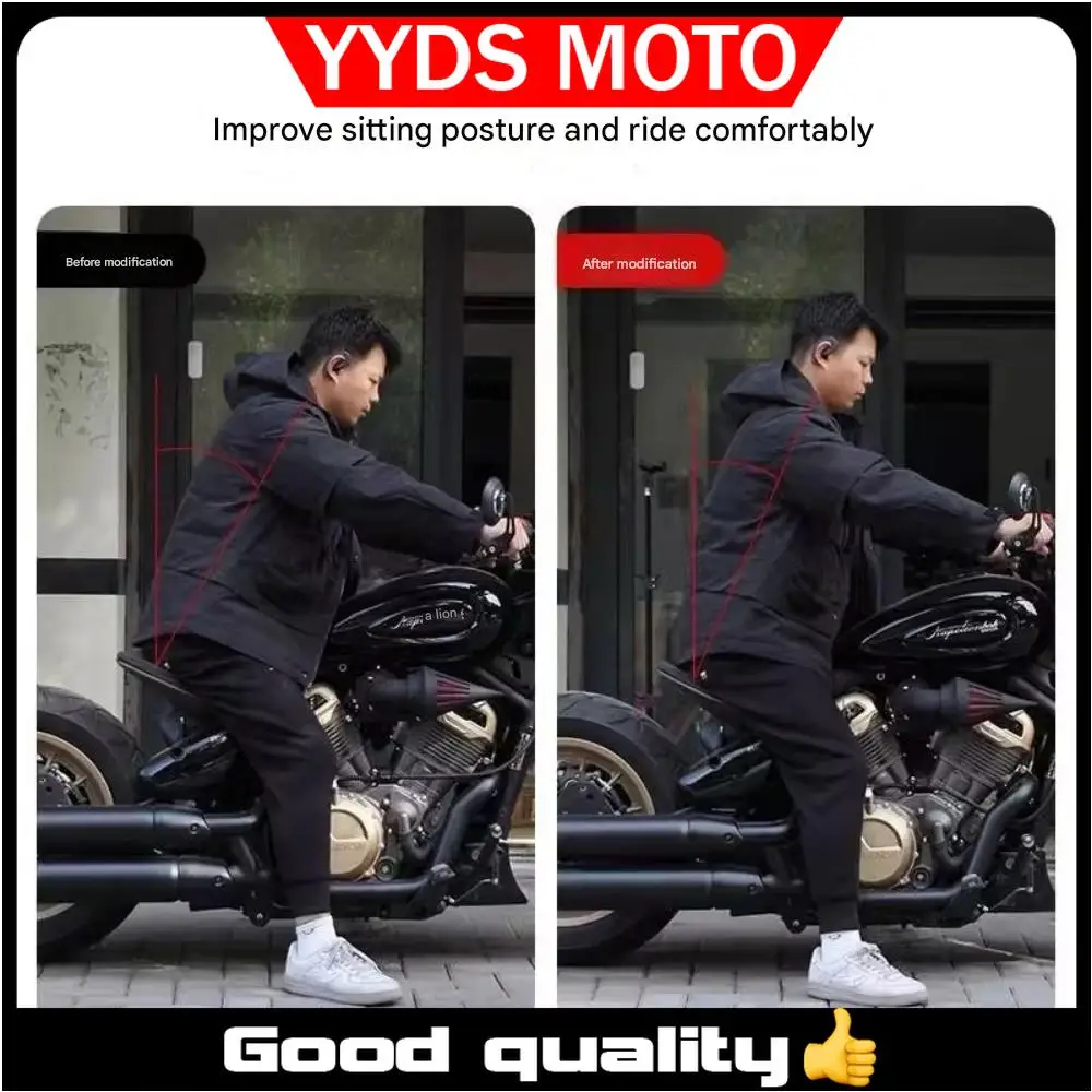 For BENDA Napoleonbob 500 handlebar heightening motorcycle handlebar heightening pad aluminum alloy direct installation
