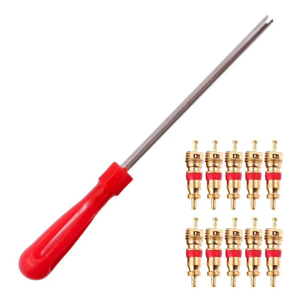 مشقوق مقبض الإطارات صمام الجذعية الأساسية مزيل مفك أداة إزالة الصواميل سيارة دراجة دراجة نارية الإطارات أداة إصلاح ملحقات السيارة