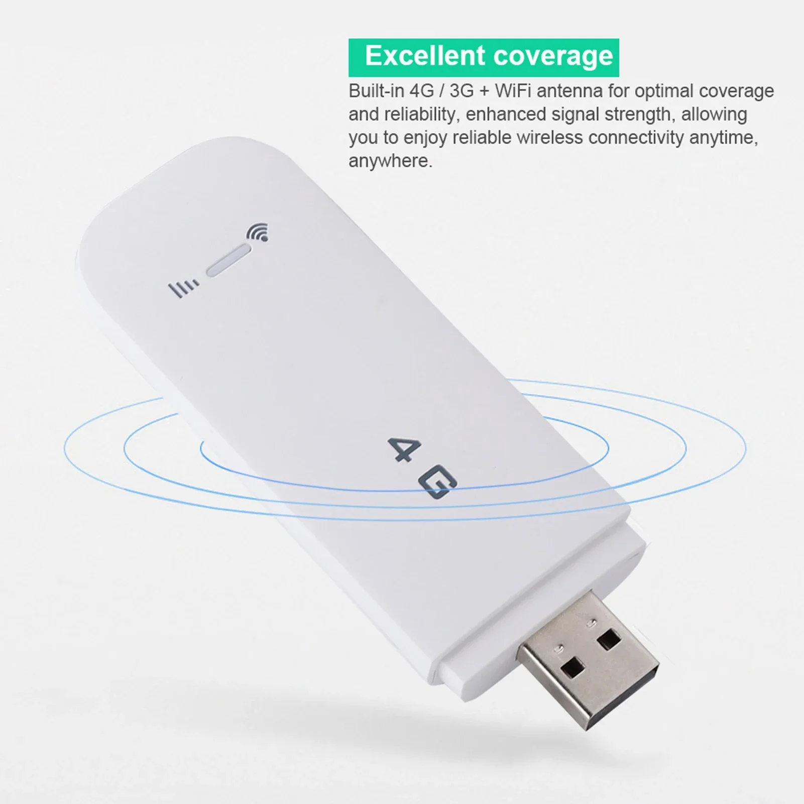 USB NIC 4G LTE USB Wireless Network Adapter Pocket WiFi Router Mobile Hotspot Modem Stick