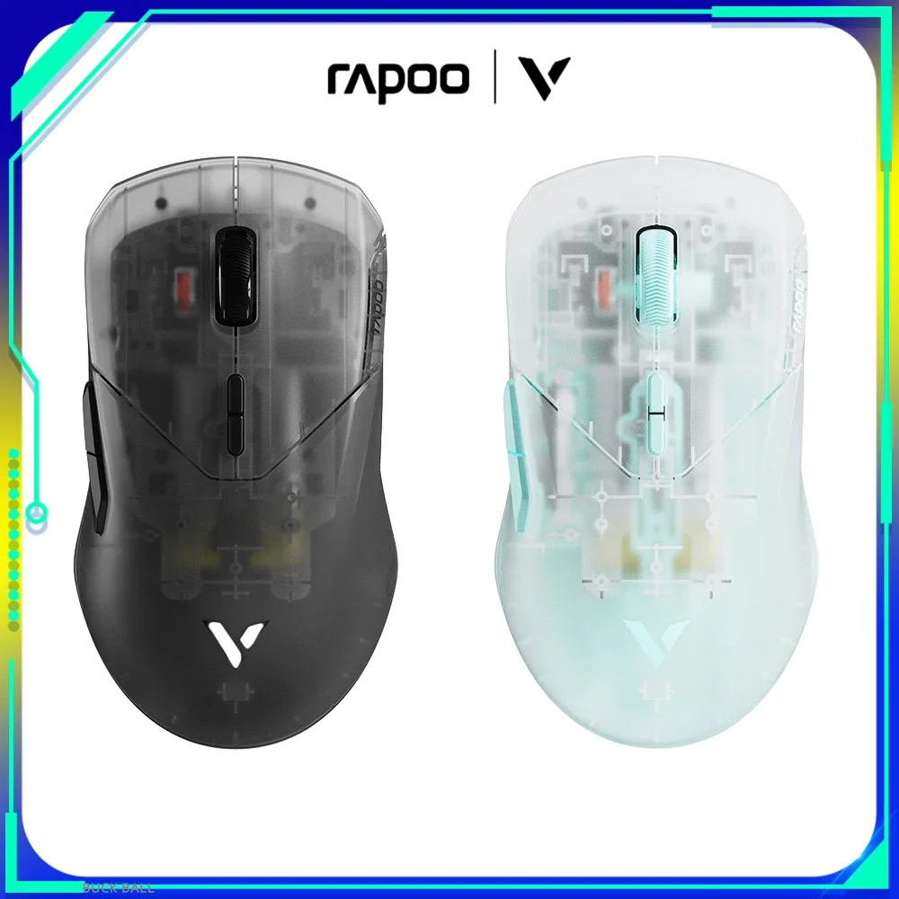 

Мышь Rapoo Vt9 Air Lite, 2,4 ГГц, беспроводная, легкая, эргономичная