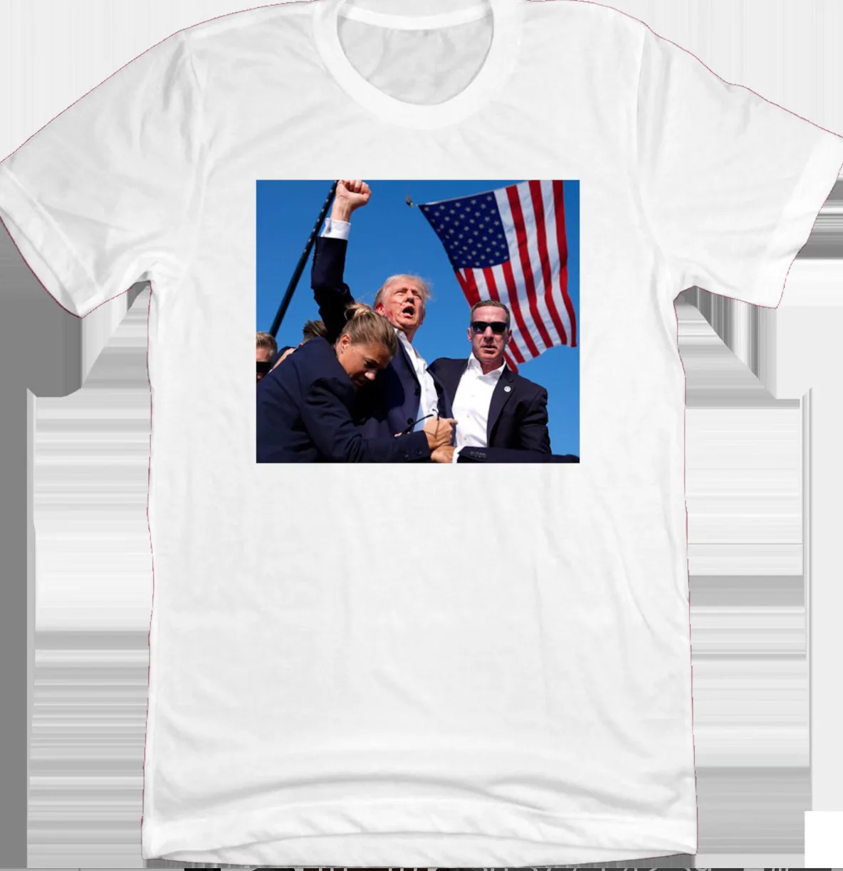 Donald Trump Rally T Shirt, Trump Shot at Rally T shirt Election, I will Fight