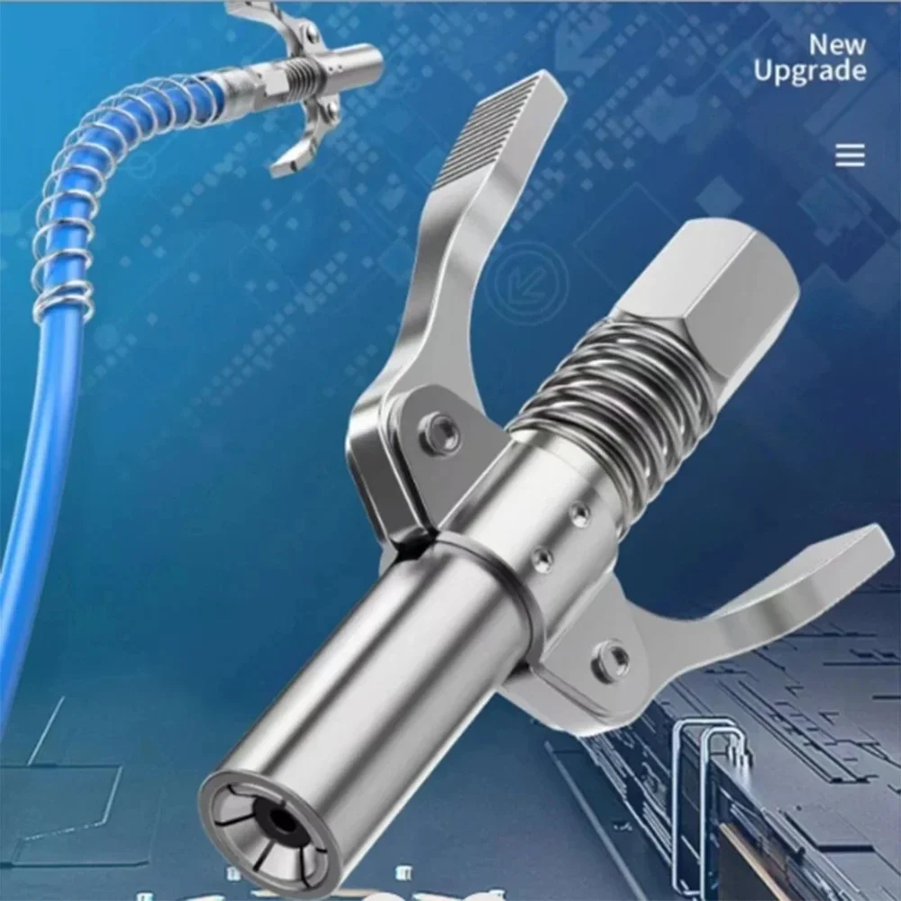 

10000 фунтов на квадратный дюйм NPTI/8 быстроразъемный автомобильный смазочный пистолет, муфта масляного насоса, шприц, наконечник смазки для ремонта - обслуживание автомобилей