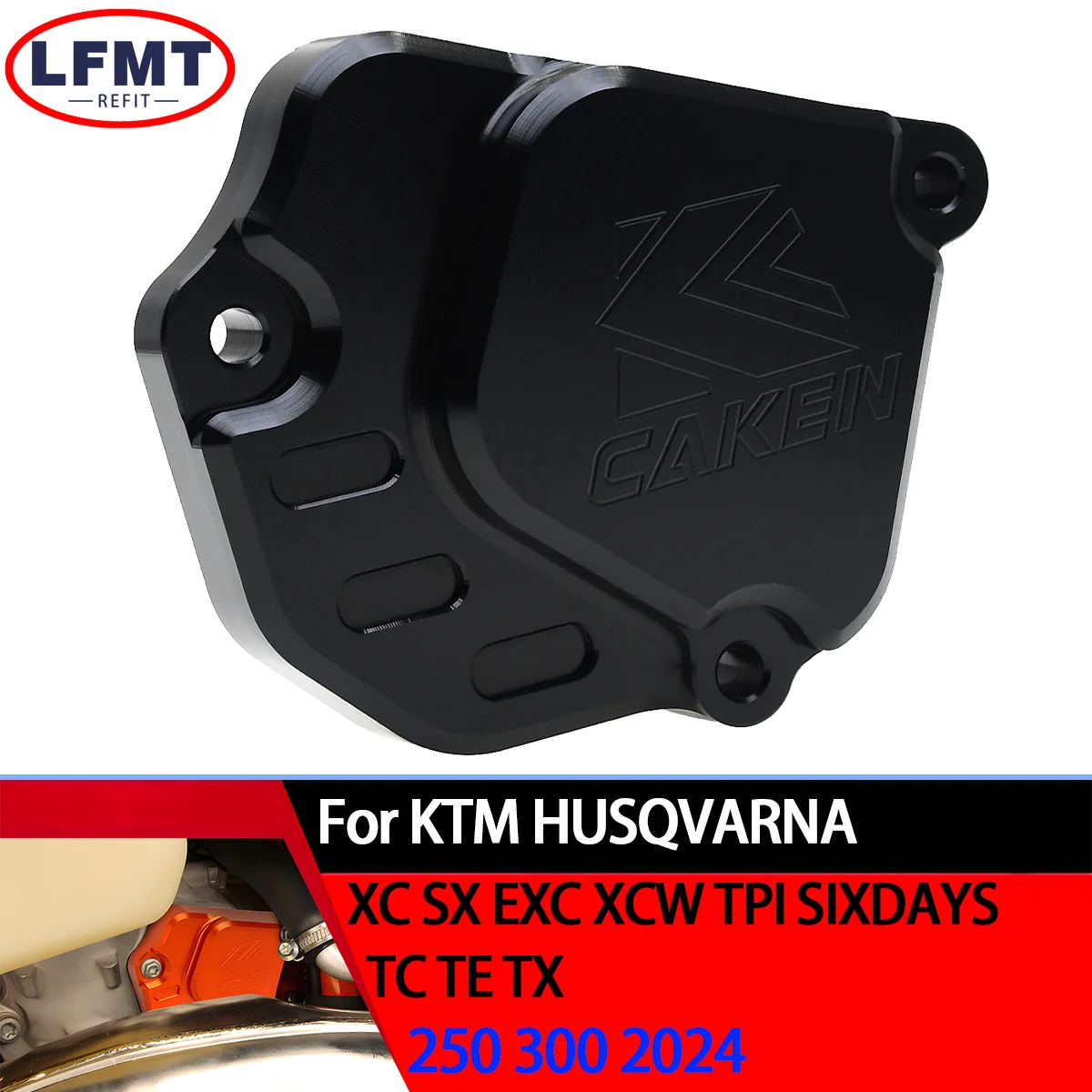

CNC Right Exhaust Valve Control Cover protector 2024 New For KTM 250SX 250XC 250EXC XCW 300SX 300XC 300XCW TPI 300EXC SIX DAYS