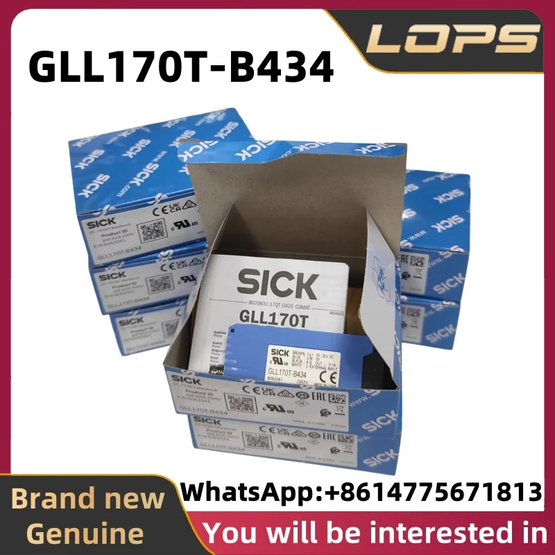 

GLL170T-B434 Brand New Original SICK Sensor 6063341 Fiber Amplifier Suitable for Industrial Automation Control Systems