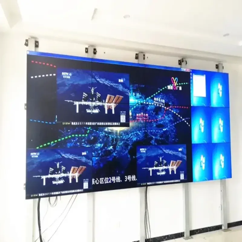 46-calowy wyświetlacz LCD do monitoringu ściennego z ultracienką ramką, konfigurowalny, wodoodporny ekran LED – odpowiedni do każdego środowiska