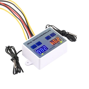 W1088 Dual Digital Led Temperature Sensor, Meter Controller, Electric Thermostat, 220V, Aquarium, Incubator, Thermoregulator 10 MAIN TALE Sales for Hoker - №6
