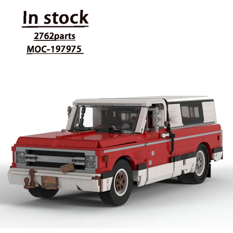 MOC-197975 جديد كلاسيكي سيارة رياضية سباق الطوب نموذج • 2762 PartsMOC الإبداعية بنين أطفال عيد ميلاد اللبنات لعبة هدية