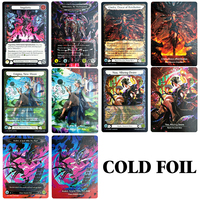 COLD FOIL FAB TCG Card Proxy Double-sided Game card Arakni 5L!p3d 7hRu 7h3 cR4X Nuu Alluring Desire Enigma Cindra Singularity