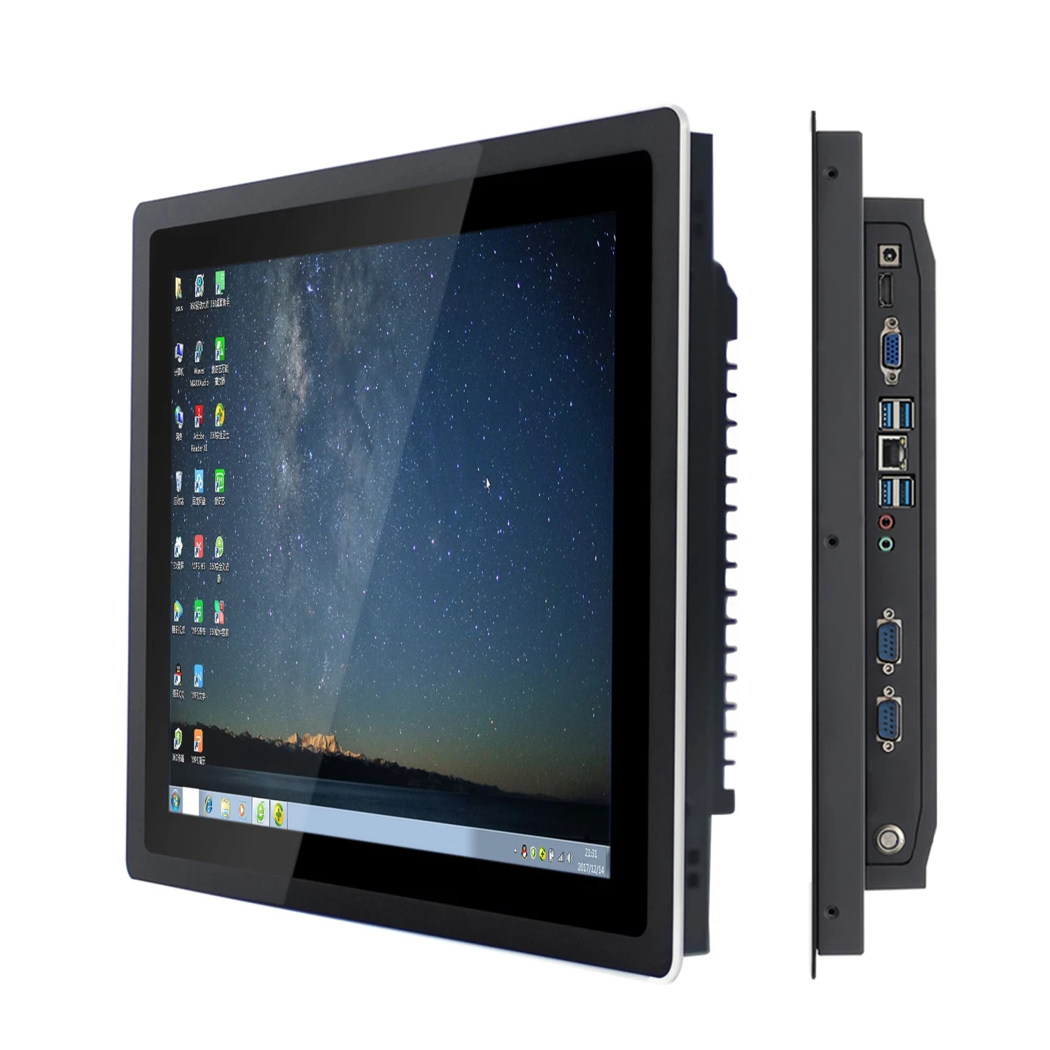 10 12 15 inch industrial computer all in one tablet panel pc with capacitive touch screen built-in wifi for win10 pro 1024x768