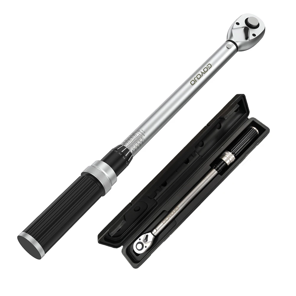 AliExpress NITERUS 1/4” 3/8” 1/2” Square Drive Torque Wrench 40-220N.m Accuracy 3% Bike Car Repair Hand Tools Spanner 5-60N.m Two-way Ratchet Key