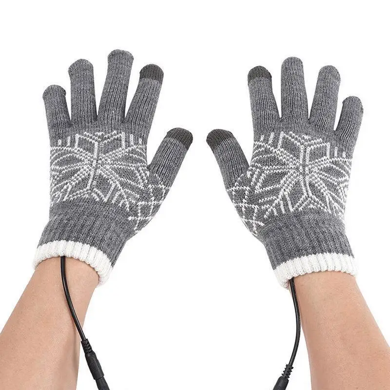 Warm Heated Gloves Cycling Touch Screen Rechargeable Travel Gloves For Cold Weather Outdoor Gear For Winter To Keep Hand Warm