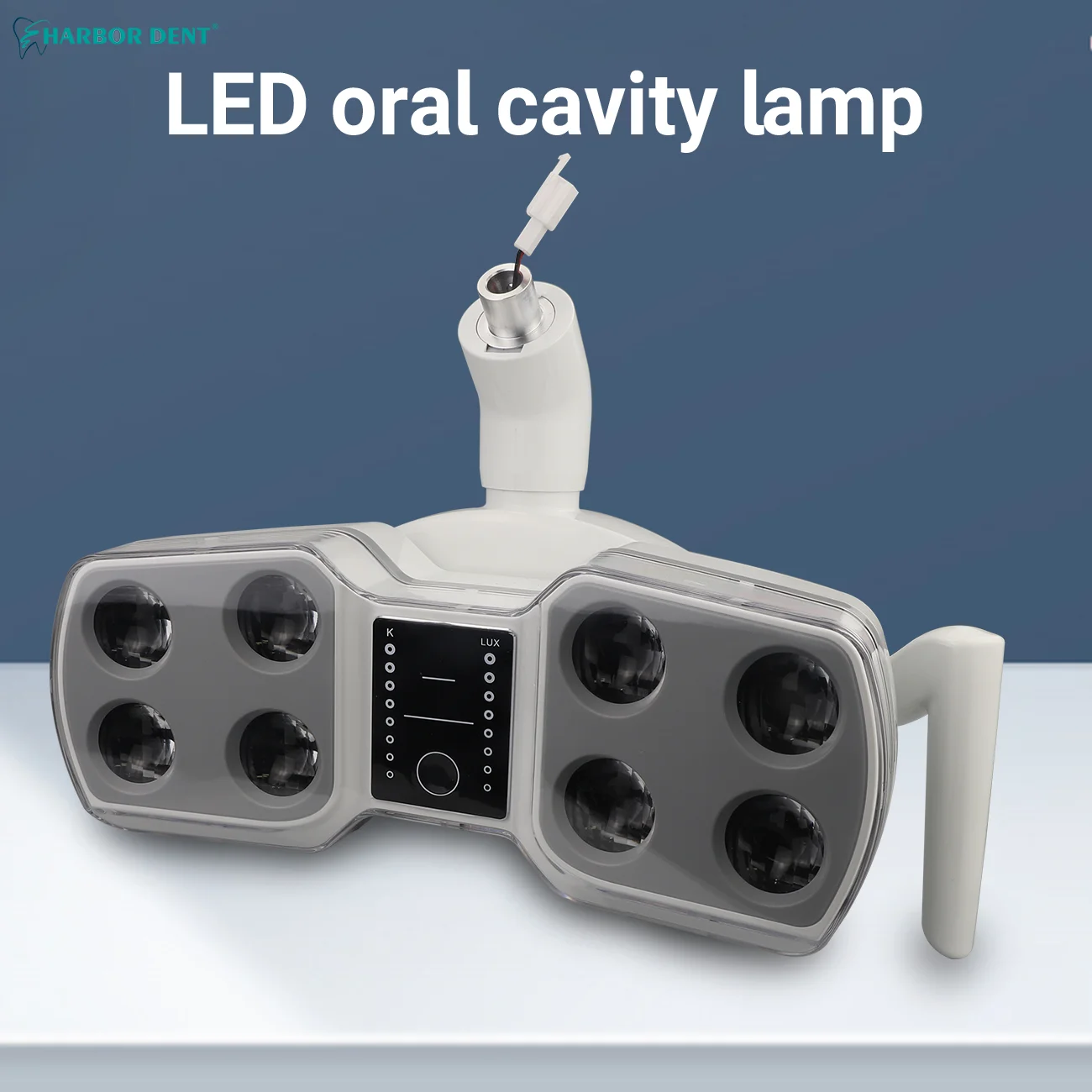 8-Bulb Dental LED Surgical Light Dual Color Dimmable Light On Chair Dental Materials Dental Instruments For Dentists