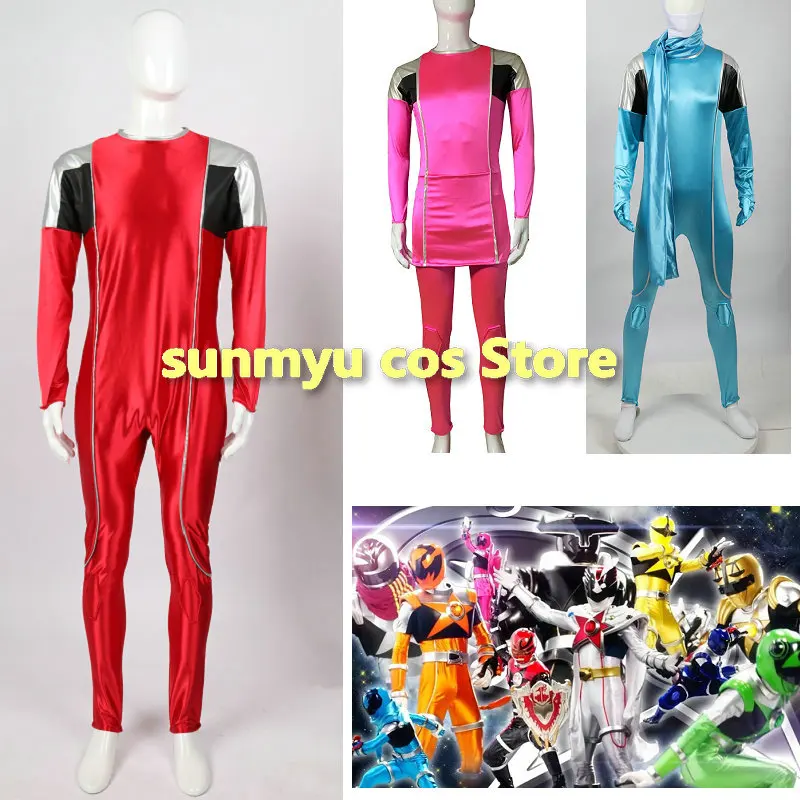 UCHU SENTAI KYURANGER Косплей Костюм Нестандартного Размера Боди Косплей