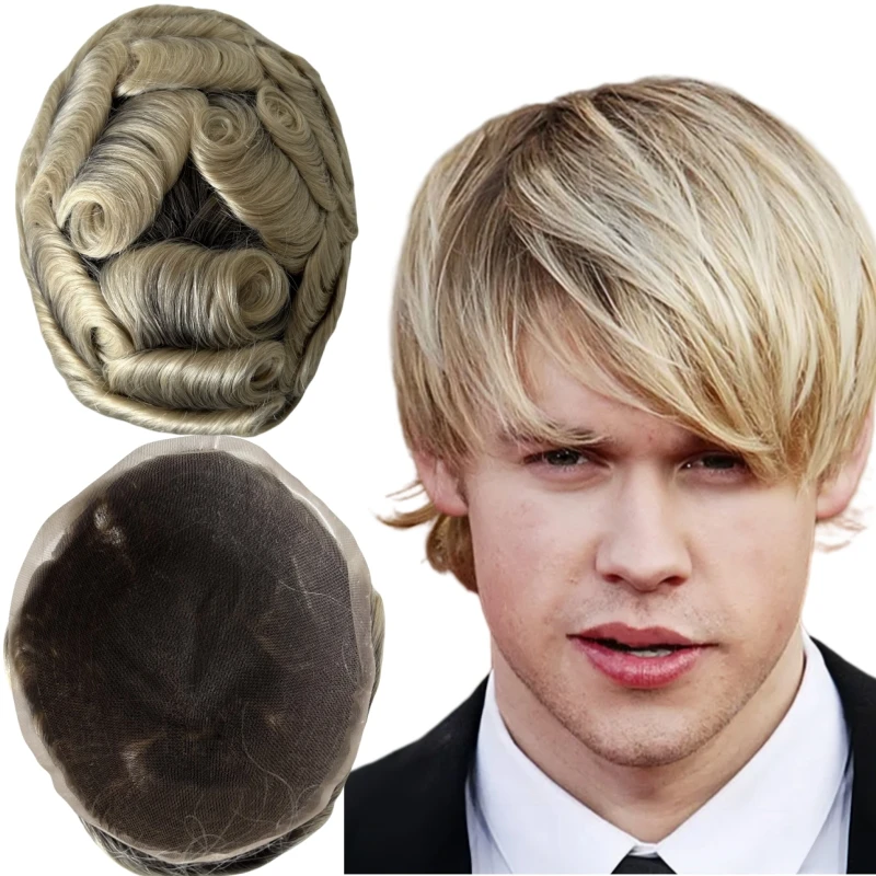 

Бразильские девственные человеческие волосы, замена омбре, цвет T1B/ # 613 Полный кружевной парик 8x10 для белого человека