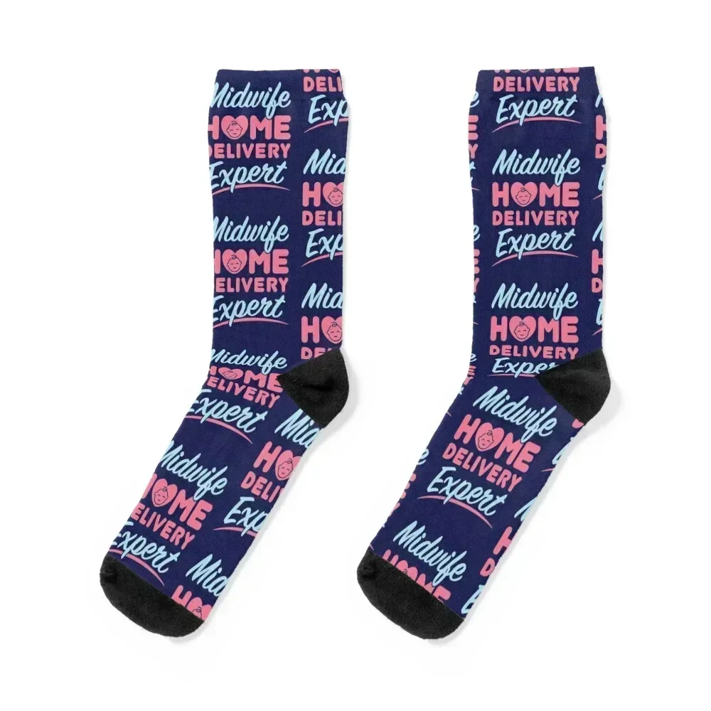 

Midwife Home Delivery Expert Midwives Midwifery Socks shoes compression Non-slip Woman Socks Men's