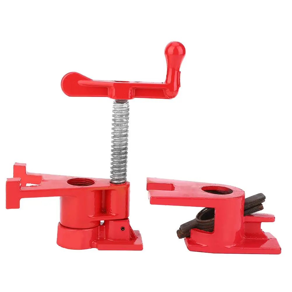 

Heavy Duty 3/4 Inch Pipe Clamp Quick Release Fixture for Wood Metal Carpenter Tool