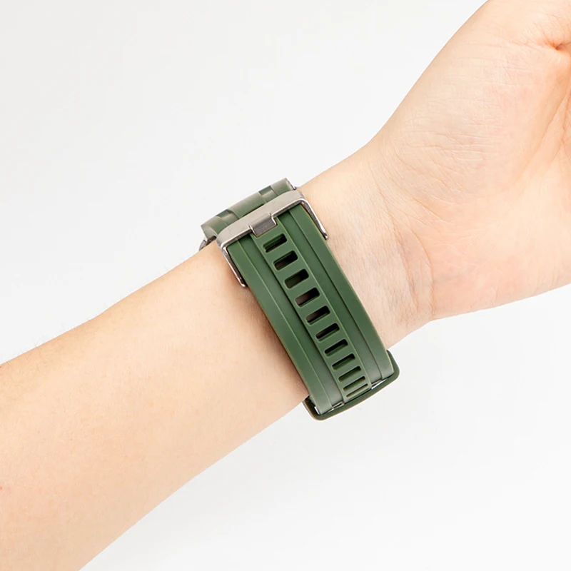 애플 워치용 스포츠 시계 밴드, 울트라 스트랩 시리즈 8, 7, 6, 5, 4, 3 실리콘 팔찌, 아이워치 49mm, 44mm, 40mm, 45mm, 41mm, 42mm 밴드