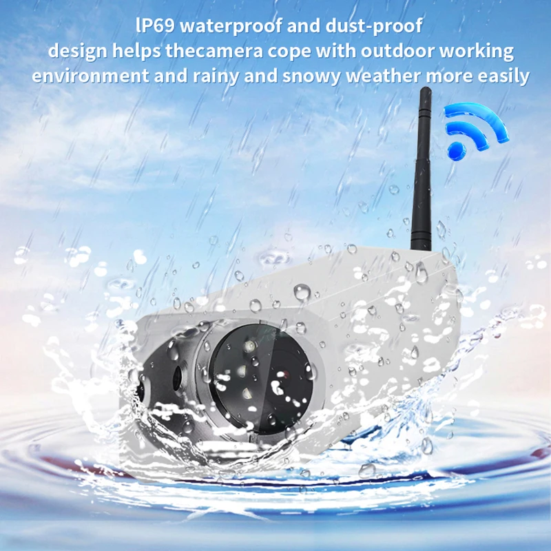 AHD Digital Wireless Car Reversing Backup Magnetic Battery Camera Kit Forklift Truck Van Wireless Camera Monitor System