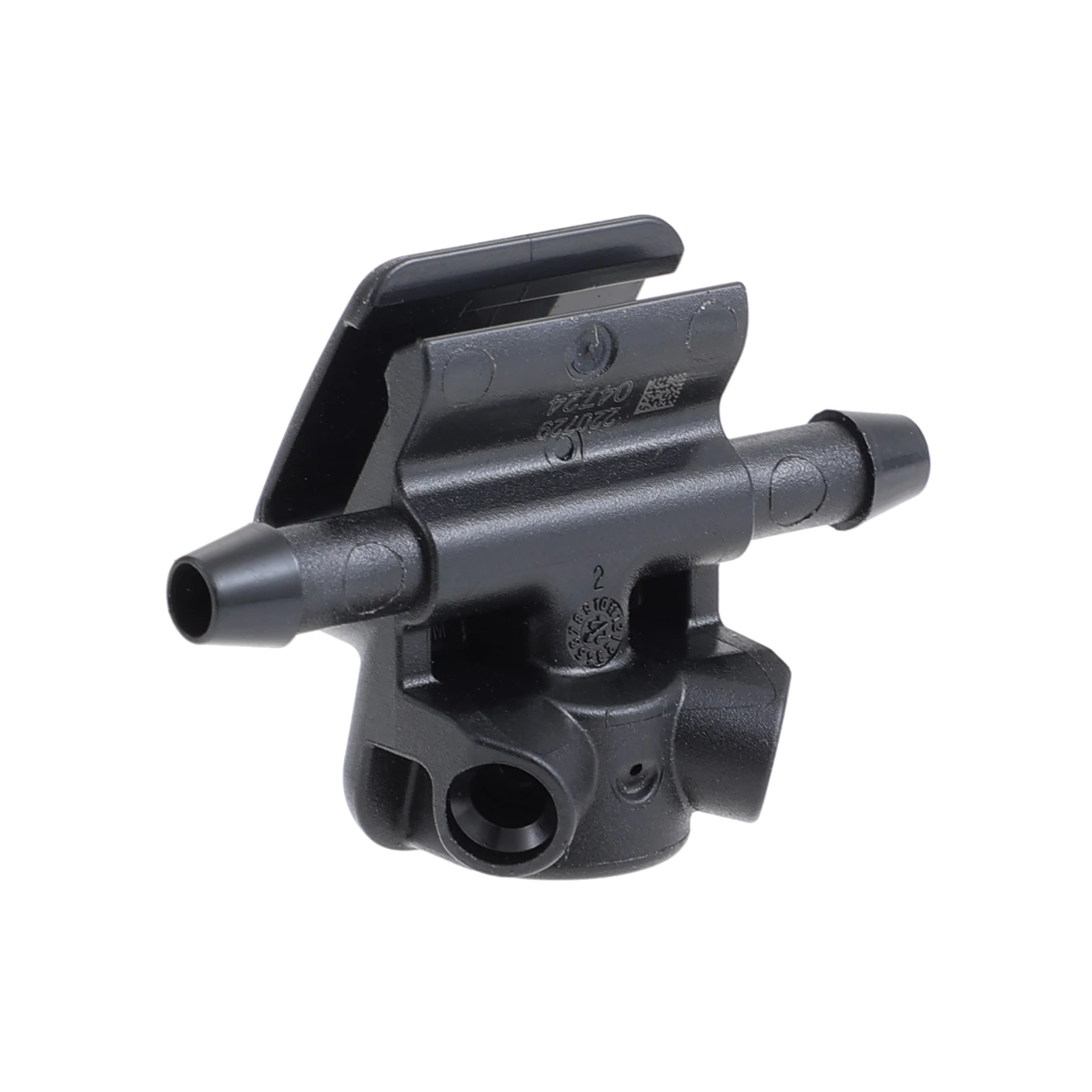 Black Car Windshield Washer Jet Nozzles Sprayer Fit for Model 3/Y Automobiles Repair Windscreen Wiper Washer Nozzles ABS,Metal