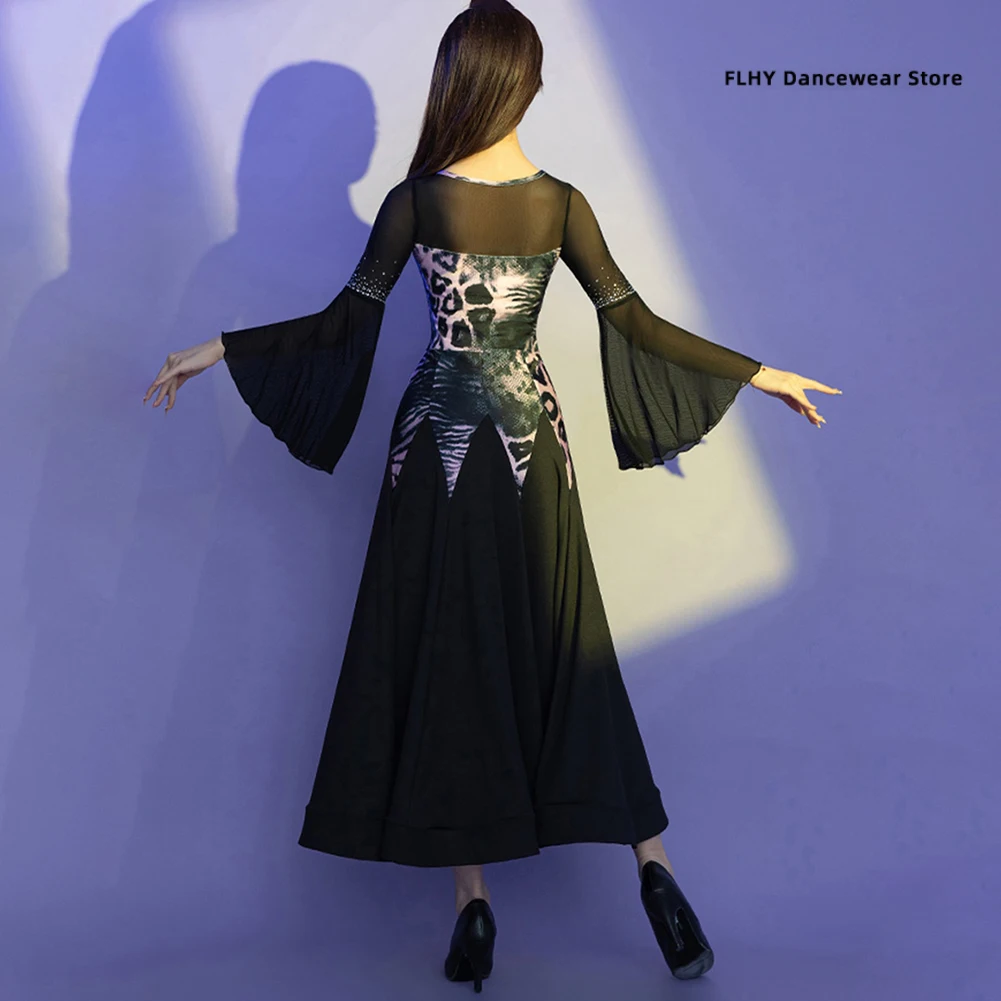 Modern Dance Skirt 2024 New National Standard Waltz Friendship Dance dress Professional Competition Table Performance Dress