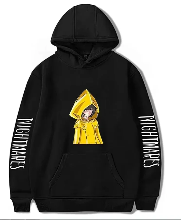 2025 الألعاب الشعبية الكوابيس الصغيرة هوديي تصميم الأزياء الرجال النساء البلوز الصوف المتضخم الأزواج عارضة الشارع الشهير هودي