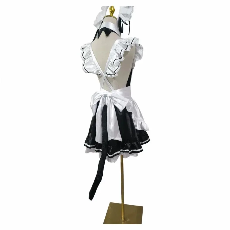 DY2025Diosa della Vittoria: Nikke Privaty Costume Cosplay Privaty Unkind Cameriera Vestito Parrucca Scarpe Lolita Scarpe Carnevale di Halloween Parte