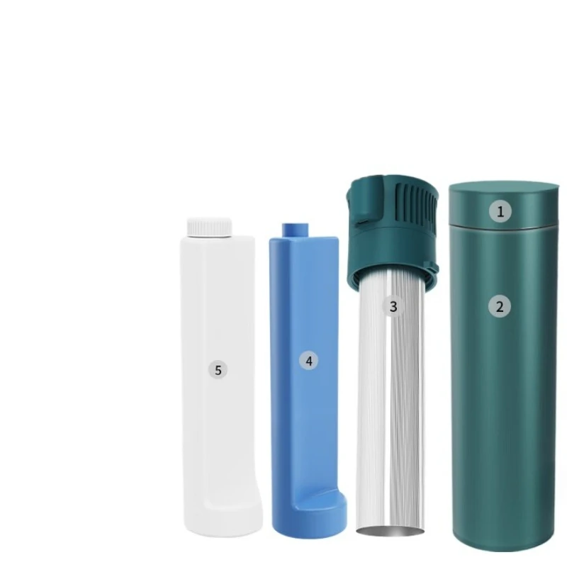 

Insulin refrigerated box portable rechargeable car refrigerator medicine portable refrigeration cup constant temperature, green