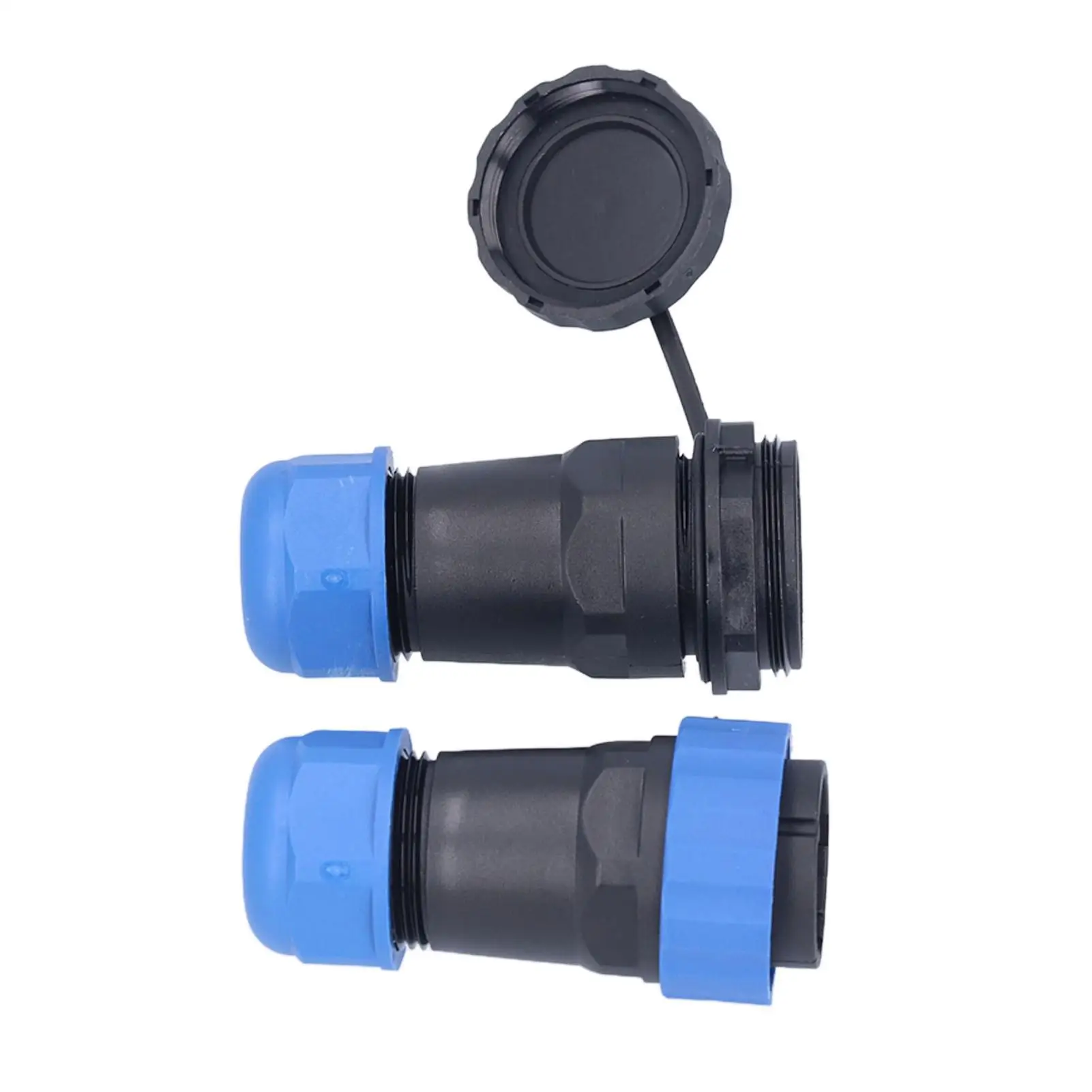 Durable IP68 Waterproof Inline Cable Coupler Aviation Plug for communication Equipment and for instruments