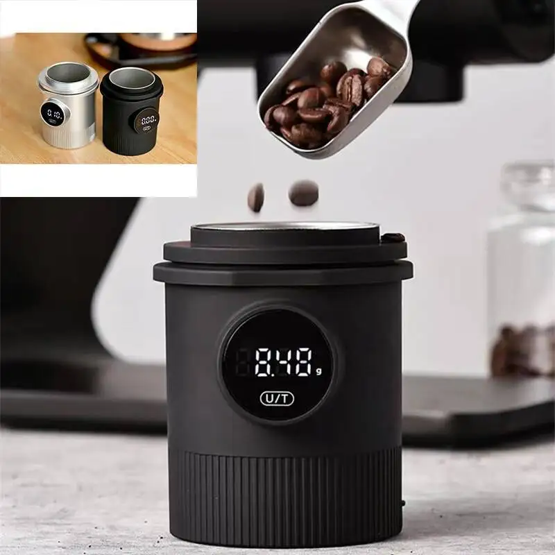 

2025 New LCD Digital Weight Weighting Rechargeable 500G Electronic Weighing Scale Coffee Utensils Suitable For 58Mm Handle