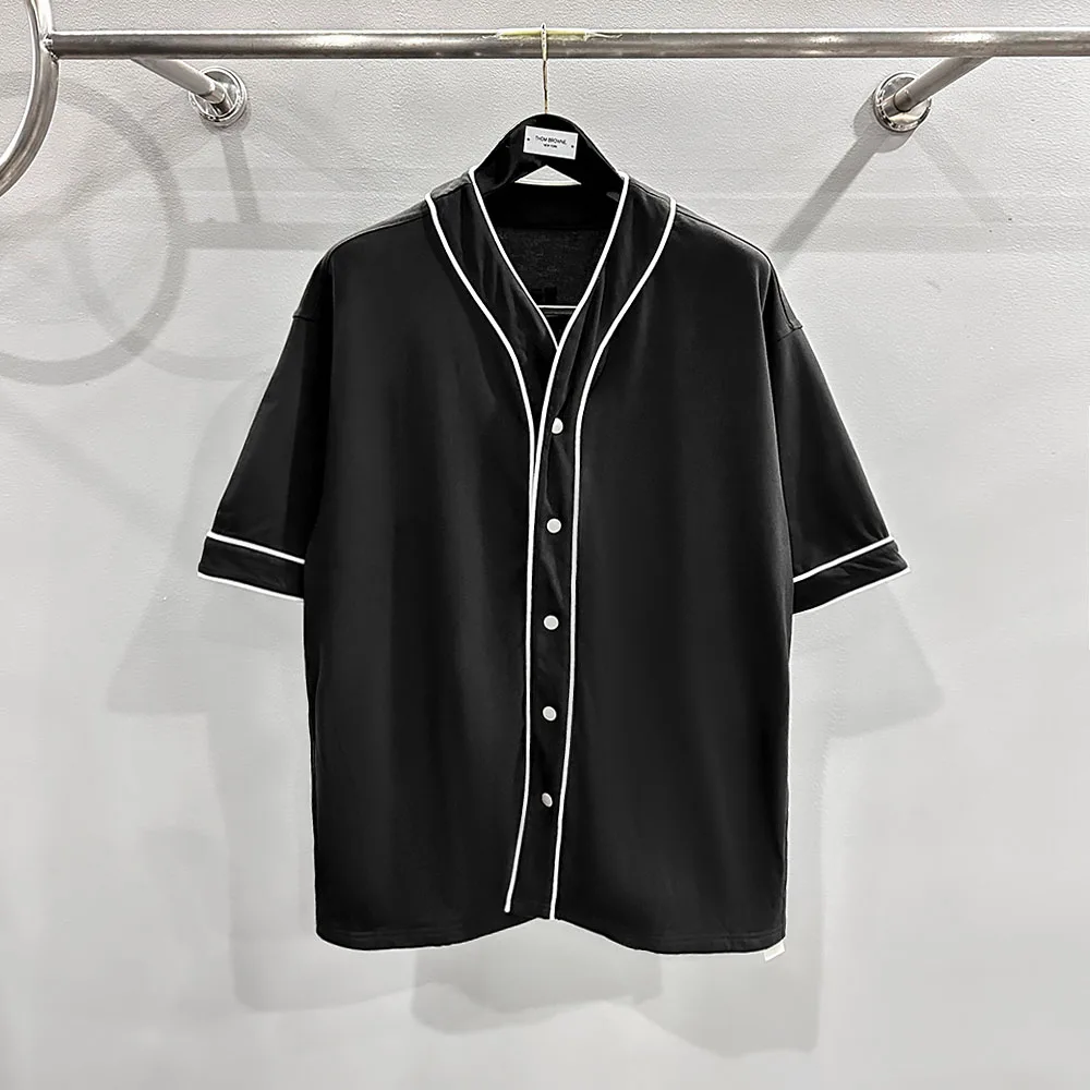 

Men's T Shirt OverSized Casual Cotton Gothic Men's Clothing Tops Tees Summer Black Shirt