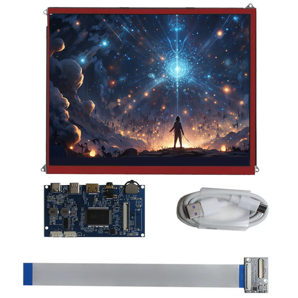 

9,7-дюймовый ЖК-экран для iPad 3/4 LP097QX1-SPA1 LTL097QL01 2k 4:3, мини-HDMI-совместимый портативный монитор для ПК Raspberry Pi