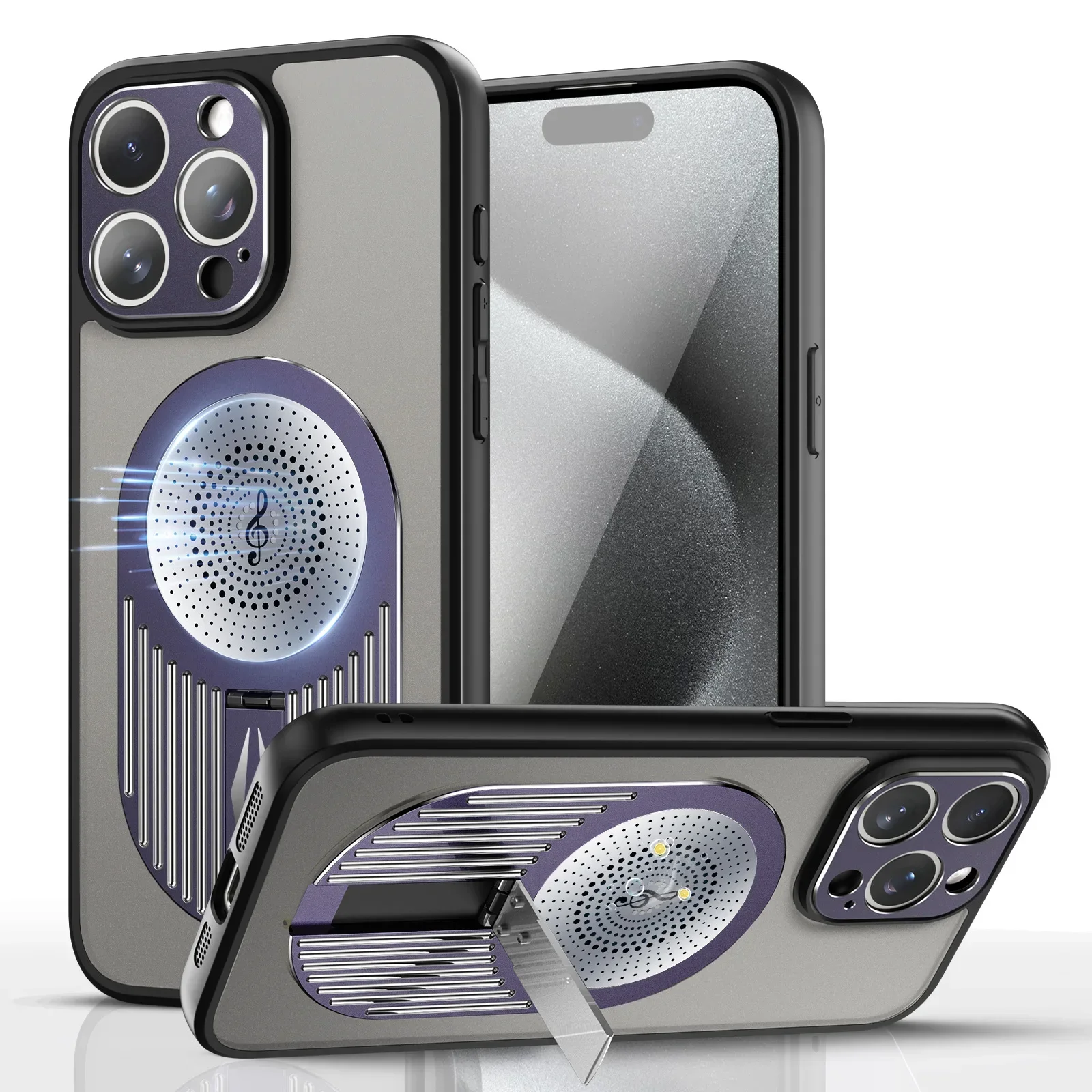 

For iPhone 16 Pro MAX 15 14 13 Case Aromatherapy Magnetic car Phone holder Charge Armor Shockproof Lens Protect Cover