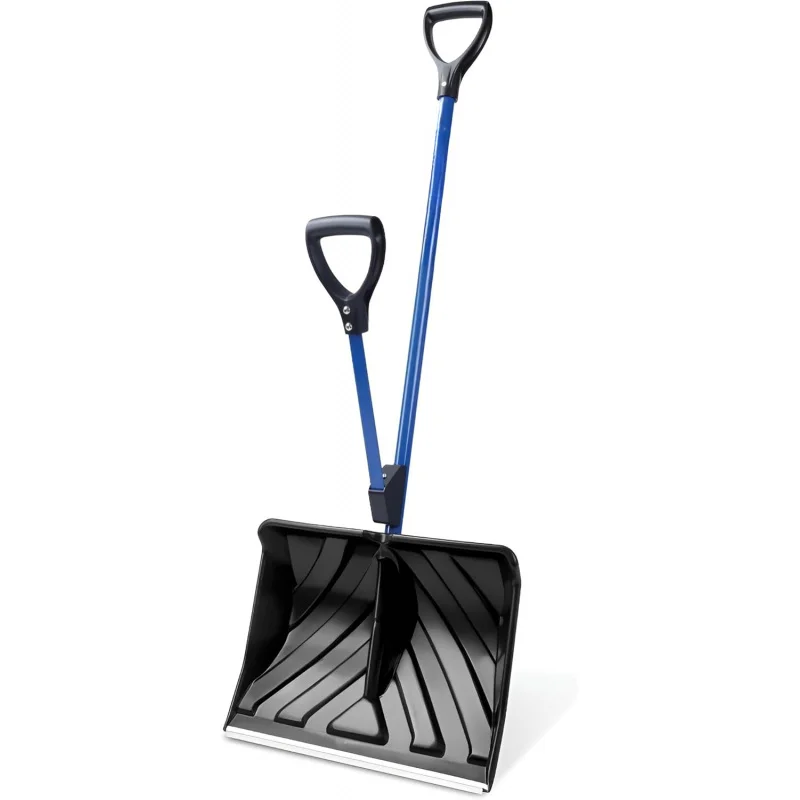 

Heavy Duty Snow Shovel with Auxiliary Handle - Efficient Snow Removal for Driveway Sidewalk Winter Outdoor Essential Tool