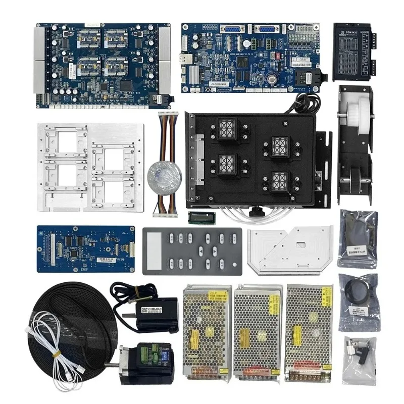 Best Complete 4 Head Hoson I3200 I1600 4-heads Conversion Kit for Upgrade Convert Sublimation Printer Dx5 Printhead Printer
